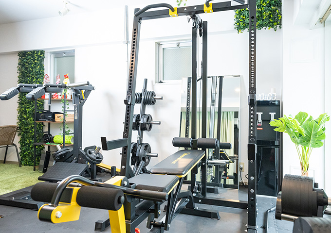 ネクサスジムの個室